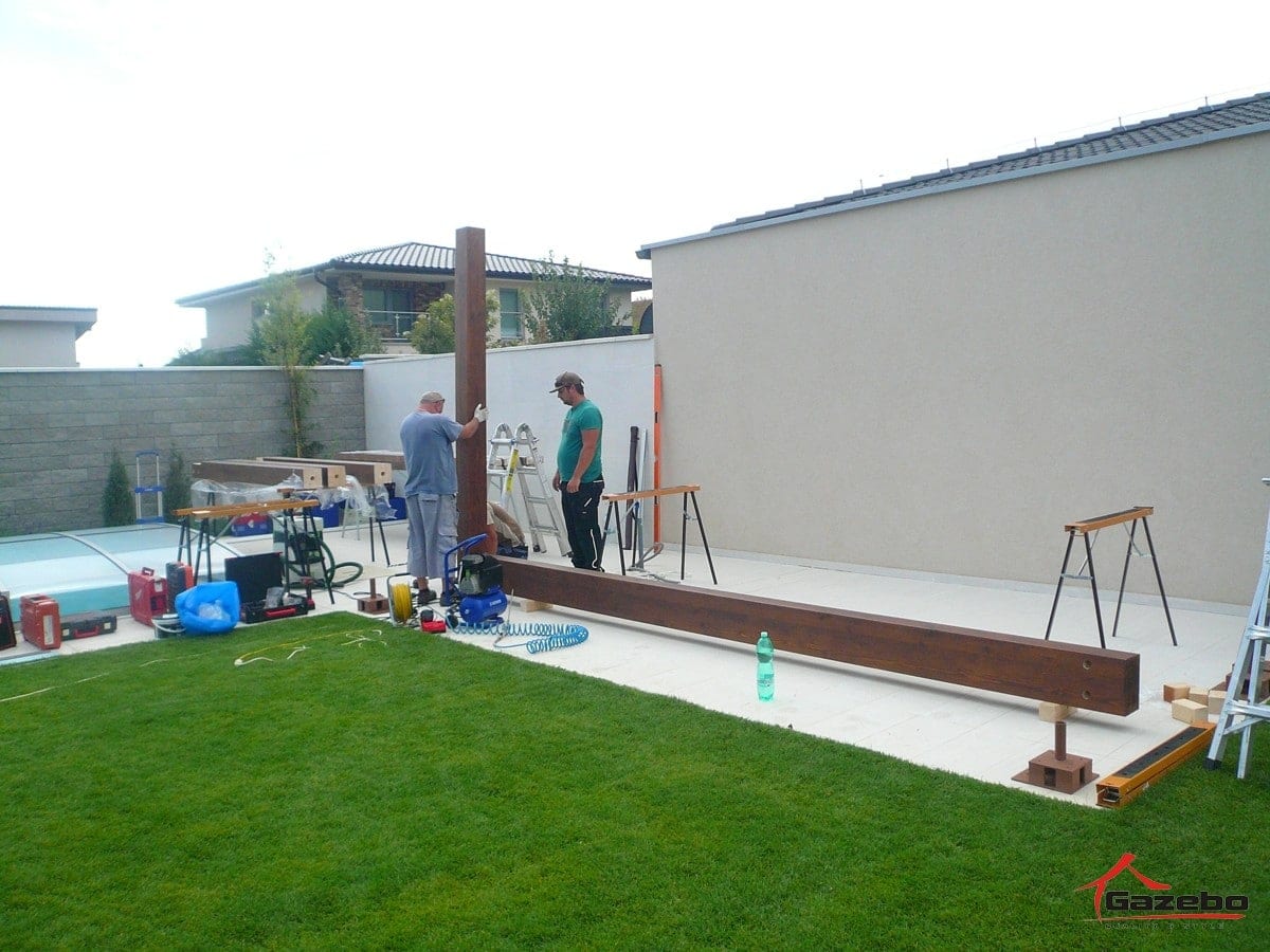 A Milano fa pergola szerelése