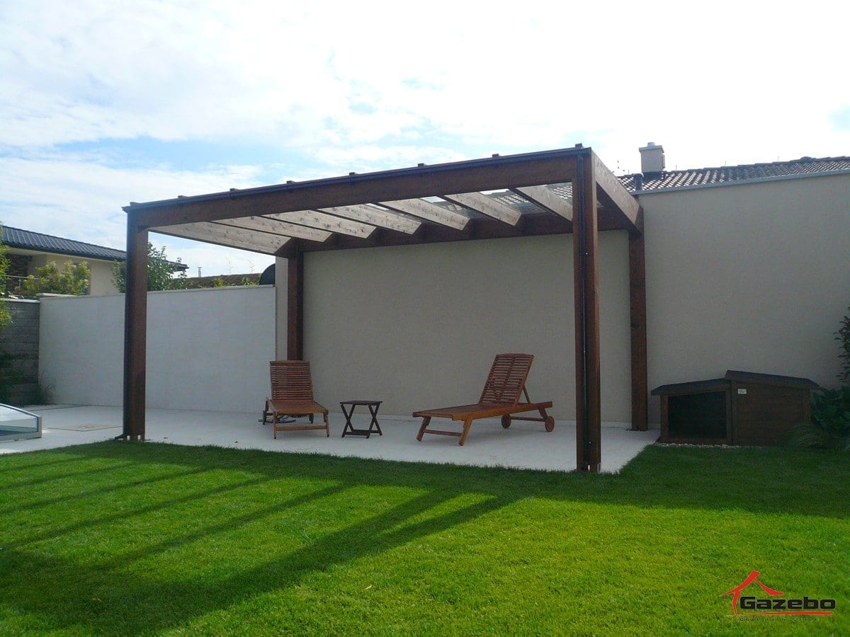 Kész Milano fa pergola