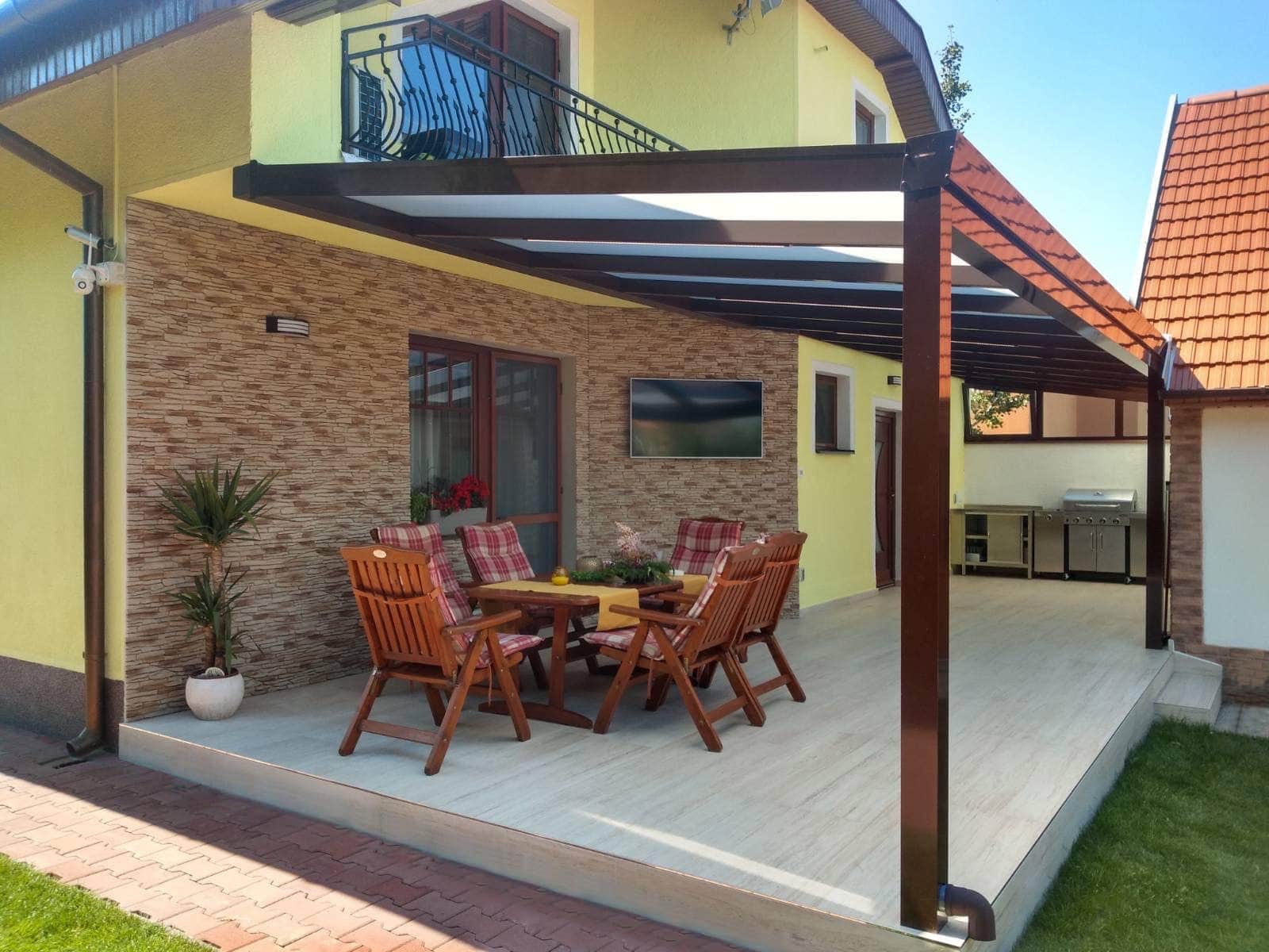 Alumínium pergola