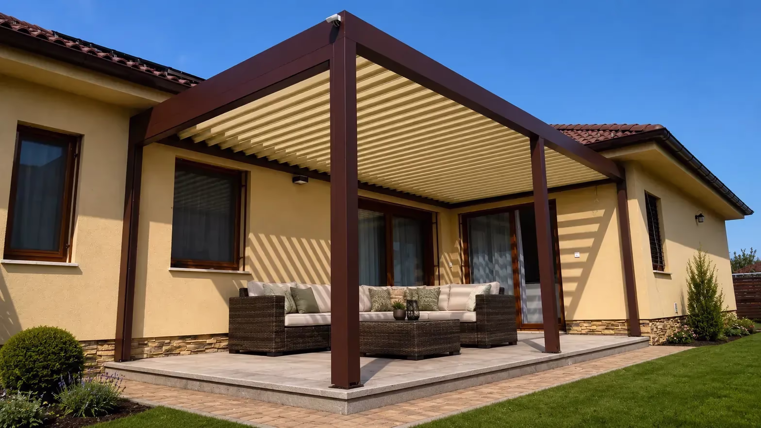 Aluminium Pergolas Bioklimatikus – fotó 3