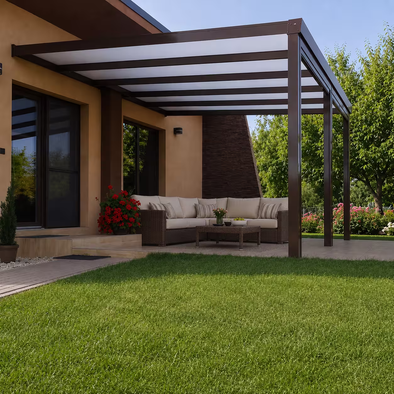 Aluminium Pergolas Economic Class – fotó 1