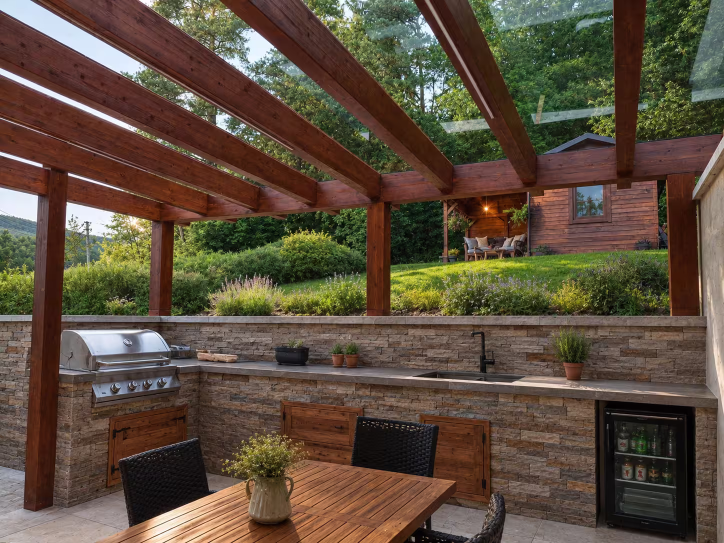 A Kartago fa pergola minőségi kivitelezése